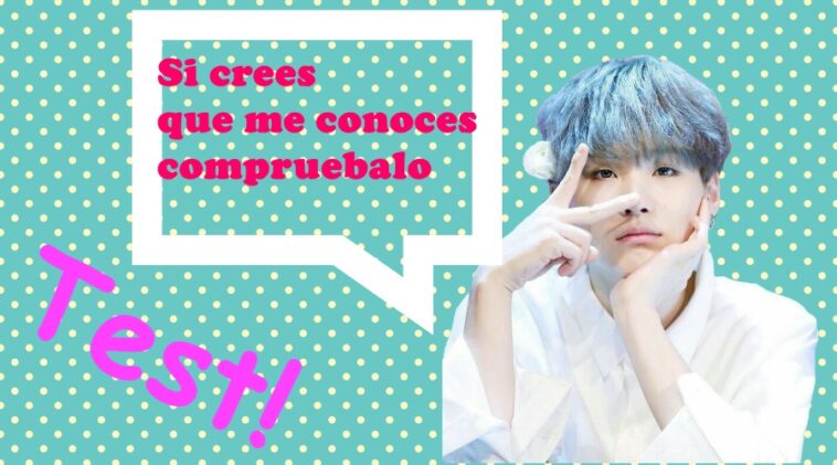 TEST que tan fan eres de Suga