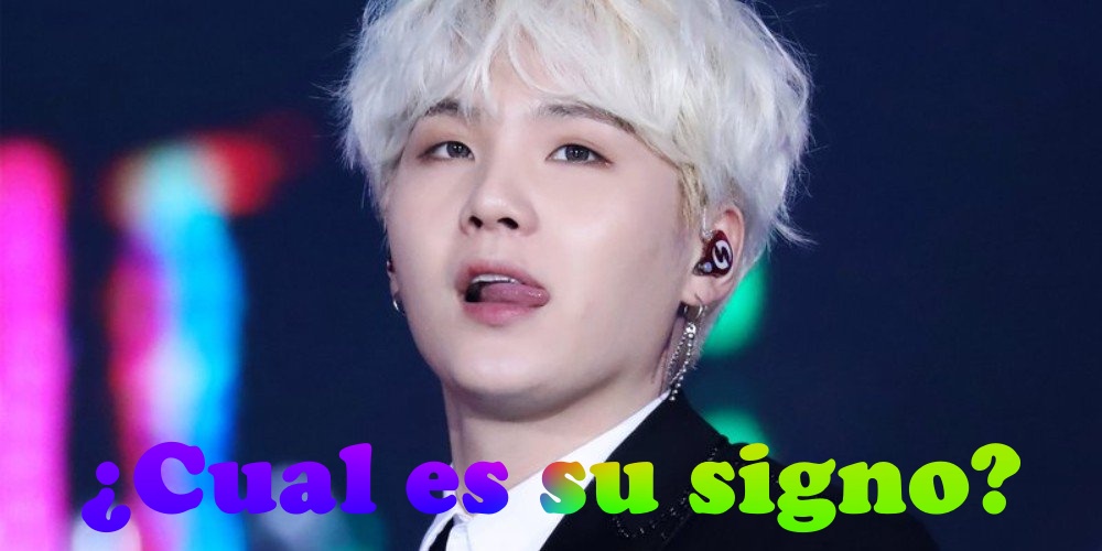 YOONGI SIGNO ZODIACAL